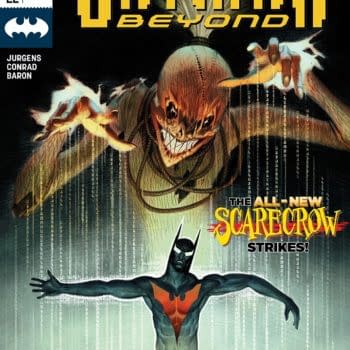 Batman Beyond #22 cover by Viktor Kalvachev