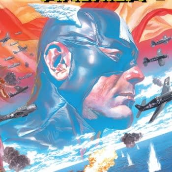 Captain America #1 cover by Alex Ross