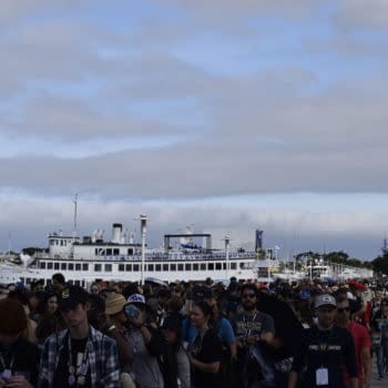 Absurdly Long Lines, Over-Capacity Crowd at SDCC's Indigo Ballroom Today