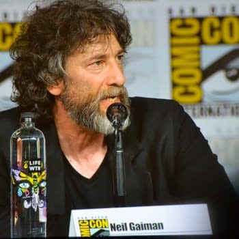 Frances McDormand Playing God in Good Omens [At SDCC with Neil Gaiman]