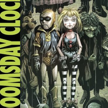 Doomsday Clock #6 cover by Gary Frank and Brad Anderson