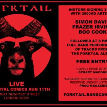 A New 2000AD Comic Creator Band Is Born: Forktail