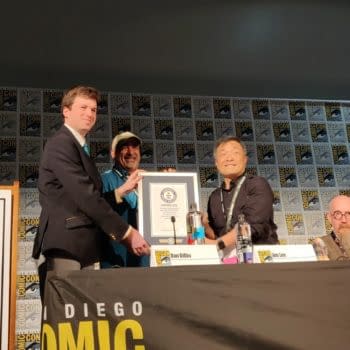 Superman Receives Guinness World Record sdcc 2018
