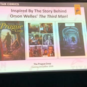 Titan to Publish Comic Based on Orson Welles's The Third Man: The Prague Coup