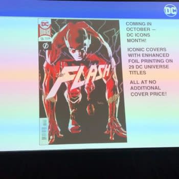 DC to Put Foil on Their Covers in October for DC Icons Month