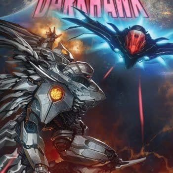Infinity Countdown: Darkhawk #4 cover by Skan