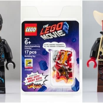 LEGO SDCC Minifig Exclusives Include Unikitty, Black Lightning, and Cowboy Deadpool