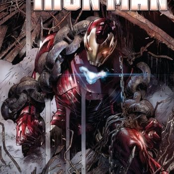 `Tony Stark: Iron Man #2 cover by Alexander Lozano
