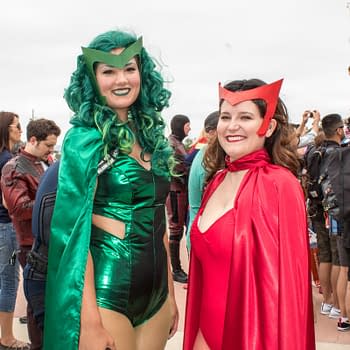 Captains Marvel and America and a Tree Full of Squirrel Girls at SDCC's Marvel Cosplay Gathering [Photos]