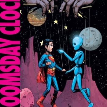 It's Superman vs. Dr Manhattan in November's Doomsday Clock
