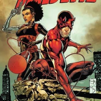 Daredevil Annual #1 cover by Shane Davis, Michelle Delecki, and Romulo Fajardo Jr.