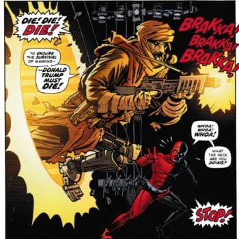 Savage Dragon #237 &#8211; an Attempted Murder of Donald Trump to Save the Future?