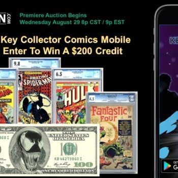 The Key Collector Comics App is Giving Away $200 in Credit for the Diamond International Galleries Comic Auction
