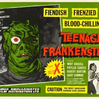 I was a Teenage Frankenstein poster