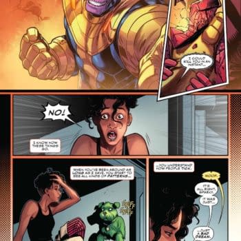 Riri Williams Dreams Of Civil War II in Champions #25