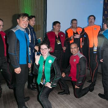 Dragon Con: 'Orville' Cosplay Crew Invades Star Trek 10 Forward Party