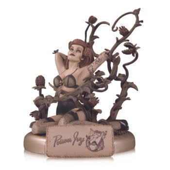 DC Collectibles Bombshells Poison Ivy Sepia Statue