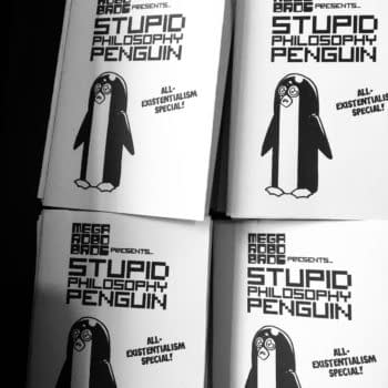 Stupid Philosophy Penguin by Neill Cameron &#8211;  a Fifty Pence Debut at Thought Bubble