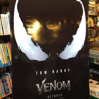 Promotion for Venom Movie at Golden Apple in Los Angeles