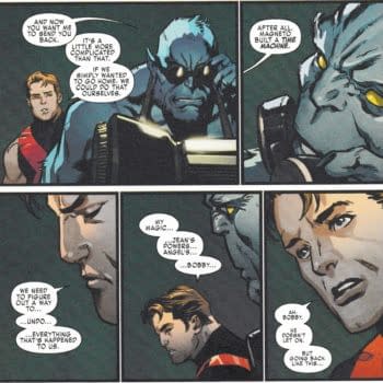 Iceman Time-Travelling The Gay Away? X-Men Blue #35 Talks About It&#8230;