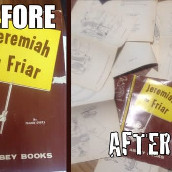 Ripping Apart the Last Known Copy of a 50-Year-Old Comic in Order to Save It&#8230;