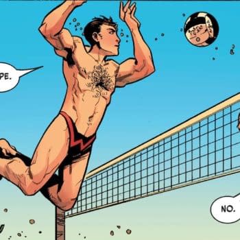 Move Over Tom Cruise and Val Kilmer, Multiple Man #4 Sets the New Standard for Sexy Volleyball