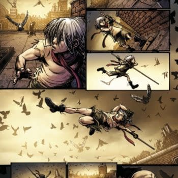 Darick Robertson Previews Oliver with Rogue One's Writer Gary Whitta