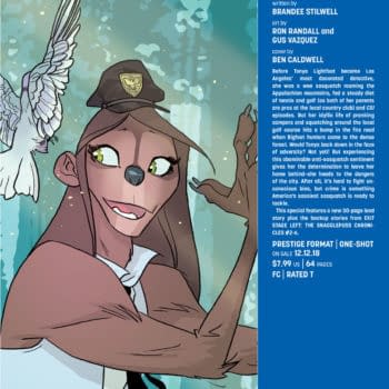 Sasquatch Detective Gets a One Shot To Herself in December