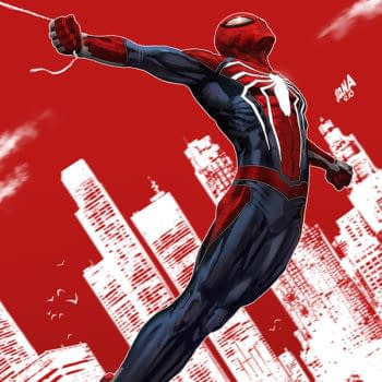 David Nakayama Draws PS4 Spider-Man for Spider-Geddon #1 Variant
