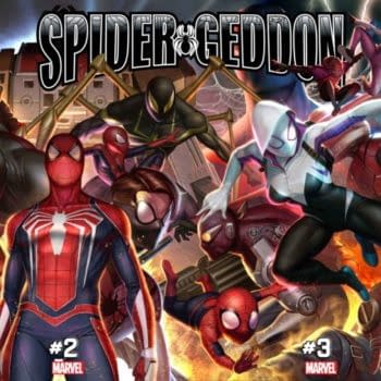Spider-Persons, Spider-Persons, Everwhere on InHyuk Lee's Spider-Geddon Connecting Variants