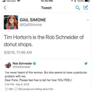 Fanboy Rampage No More? Gail Simone and Rob Schneider Broker Historic Peace