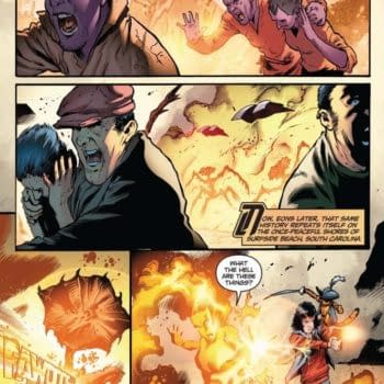 Marc Guggenheim's Writer's Commentary on Swashbucklers: The Saga Continues #5
