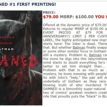 Today, You Can Still Order Signed Slabbed Batman: Damned #1 for Just $50