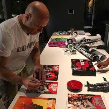 First Look at Vin Diesel's Bloodshot &#8211; Logo and Synopsis Revealed for Paul Walker Charity Fundraiser