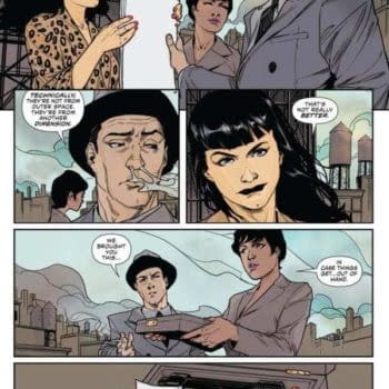 David Avallone's Writer's Commentary on Bettie Page Hallowe'en Special