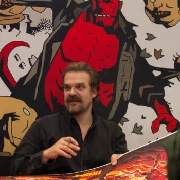 David Harbour Shares Heartfelt Mike Mignola Thoughts from 'Hellboy' Premiere