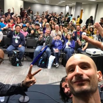When Matt Fitch and Chris Baker Crashed the Marvel Party at NYCC