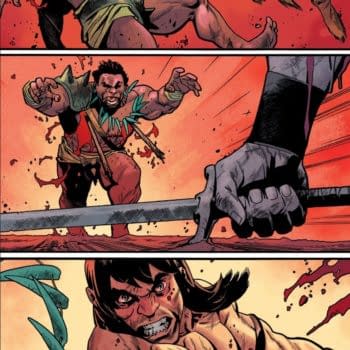 Advance Artwork From Mahmud Asrar From Marvel's Conan The Barbarian