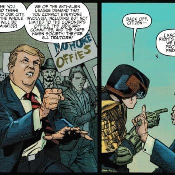 Donald Trump Comes to Mega-City One in Judge Dredd: Toxic #1 (Spoilers)