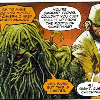 Swamp Thing Builds Himself Out of Cannabis in The Witching Hour