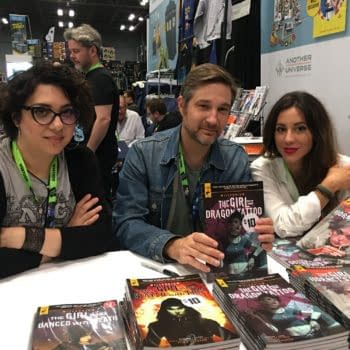The Girl Who Danced With Death at New York Comic Con
