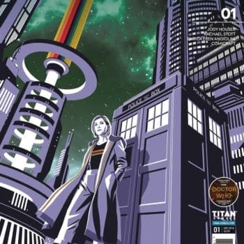 Christopher Jones' Cover For Doctor Who Day's Thirteenth Doctor #1
