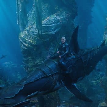 Check Out Some Armored Sharks in These New Aquaman Images