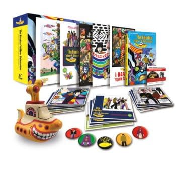 Unboxing the Beatles Yellow Submarine Graphic Novel Special Gift Set from Titan Comics With My Dad