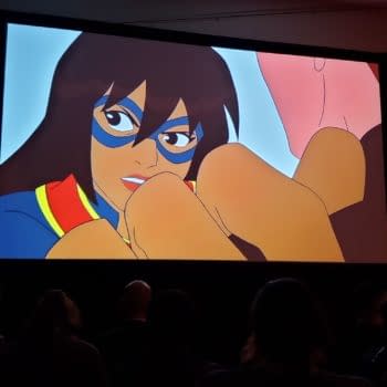Raw Footage of Chasing Ghosts at Marvel Rising Panel