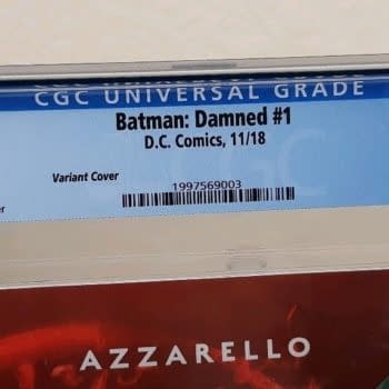 Batman Damned #1 CGC 10.0 Sells For $1800 on eBay