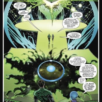 Was That Dr Manhattan in Grant Morrison and Liam Sharp's The Green Lantern #1?