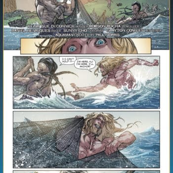 Aquaman, Now a Fisherman, in Kelly Sue DeConnick and Robson Rocha's Revamp (Preview)