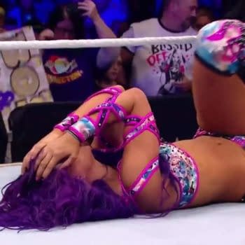 Sasha Banks and Rey Mysterio Get WWE Network Collections
