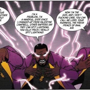 Romesh Ranganathan Writes a Rapping Baal in The Wicked + The Divine Funnies
